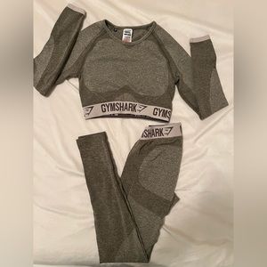 Gymshark Flex Leggings and Long Sleeve Crop